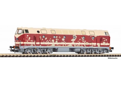 Locomotiva diesel BR 219 "la proba de drum"DR  - H0 PIKO 52998